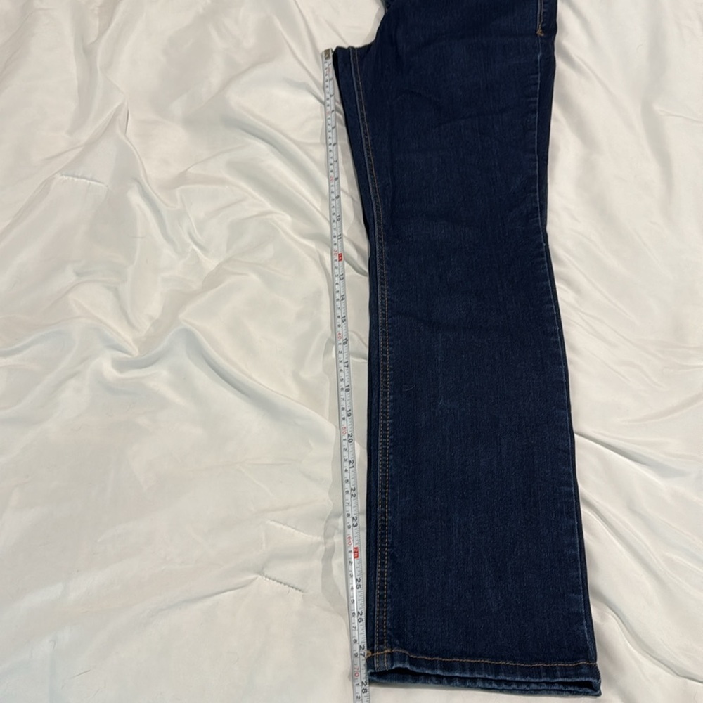 Crown & Ivy Straight Leg Dark Denim Jeans Size 6R - Picture 4 of 8